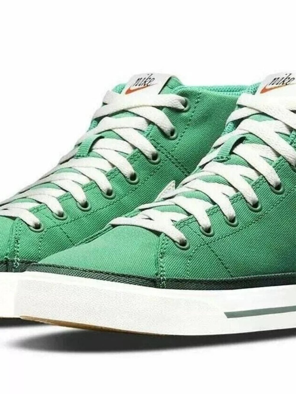 Nike Court Legacy Canvas Mid Bicoastal Deep Jungle Green Sneaker DM3363-300 Sz8